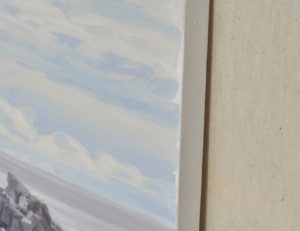 La pointe du Raz, huile sur toile, 60 x 81 cm, 2020