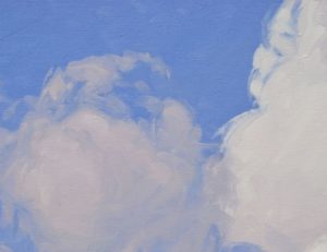 Bretagne, plage, huile sur toile, 73 x 110 cm, 2025