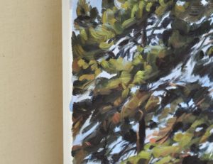 Vingt-quatre juin, huile sur toile, 60 x 92 cm, 2025