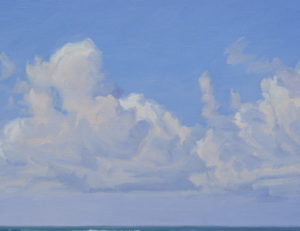 Ressac en Bretagne, huile sur toile, 81 x 130 cm, 2026