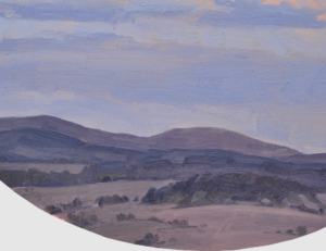 Ciel en élévation - 7 septembre, 20h, huile sur toile, 130 x 97 cm, 2026